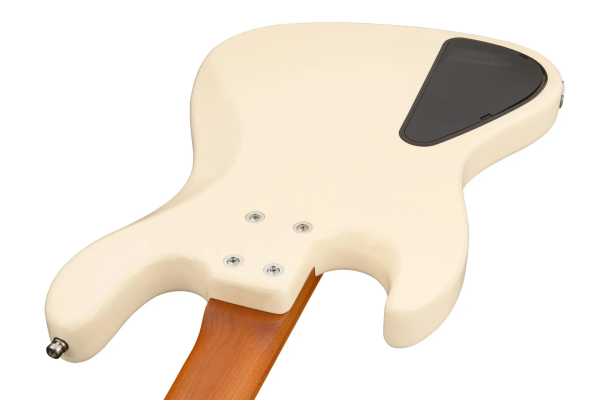 Sadowsky MetroExpress 21-Fret Vintage M Bass, Roasted Maple Fingerboard, 4-String - Solid Olympic White High Polish